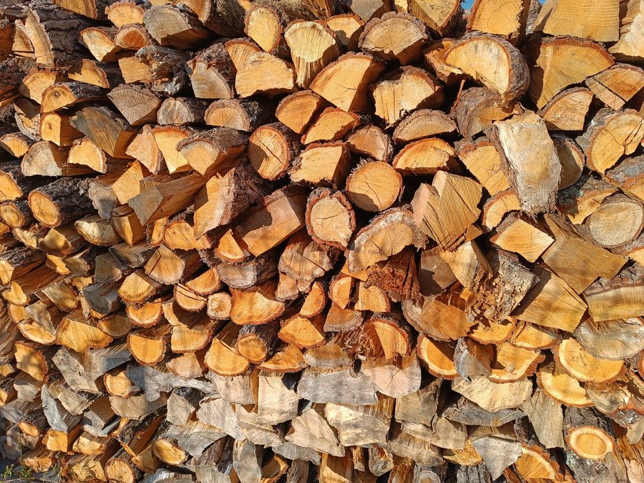 Drewno kominkowe, opałowe, dąb, suche.