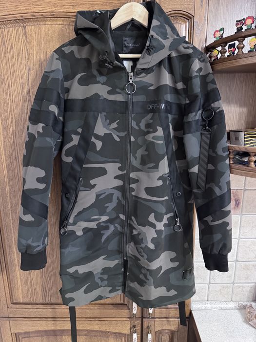 Пальто плащ вітровка Off White