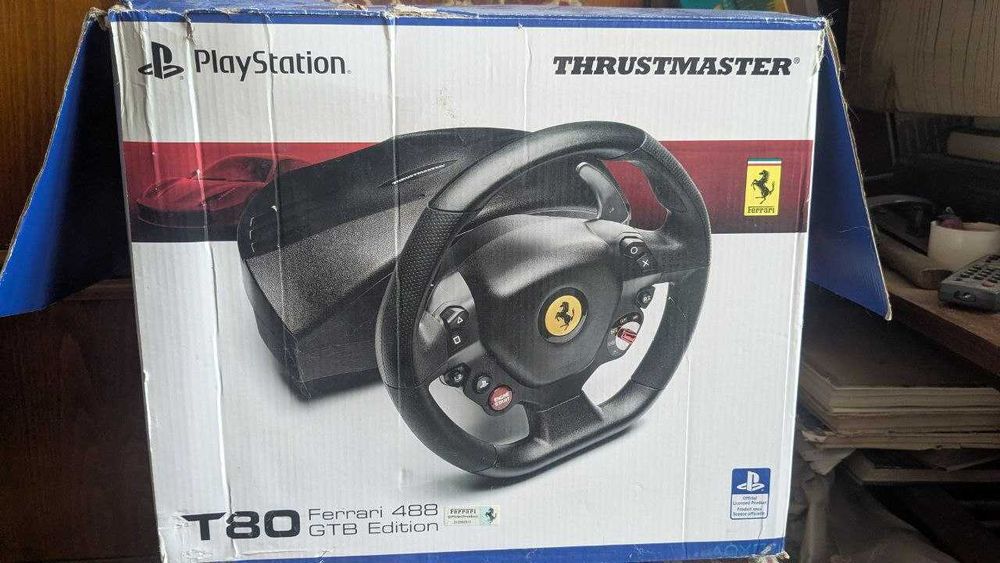 Ігрове кермо Thrustmaster T80 FERRARI PC/PS4/PS5