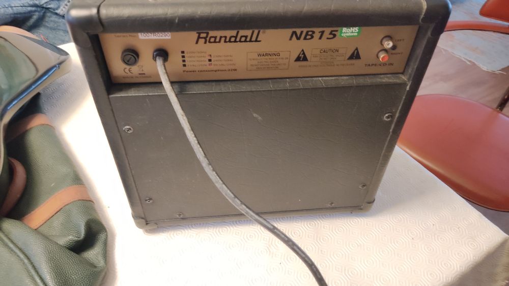 Amplificador Guitarra Randall NB15 Nuno Bettencourt