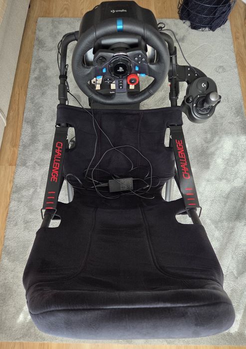 Playseat Challenge + Logitech G29 + Shifter