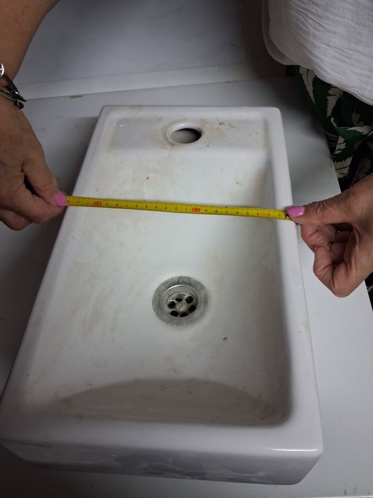 Lavatório sanitana pequeno