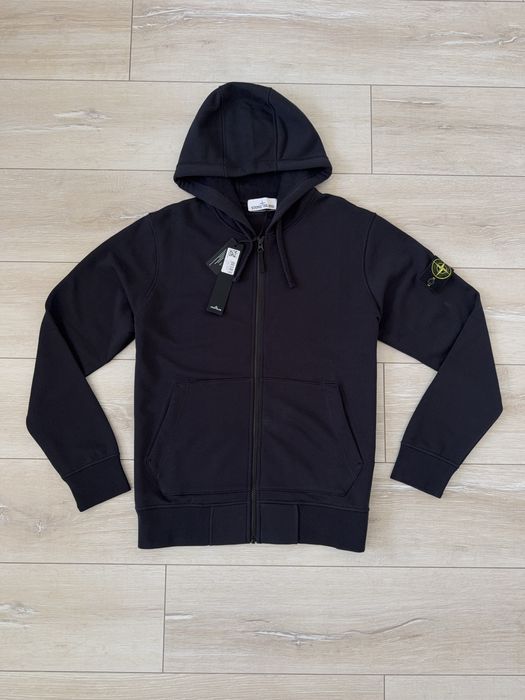 Зіп худі Stone Island / зіп худі стон айленб синій