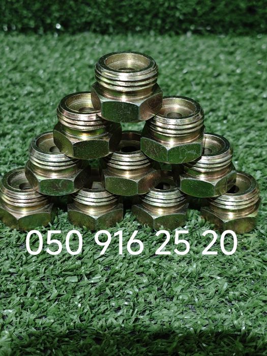 Перехідник для польських балонів газовий  кислородний шланг редуктор