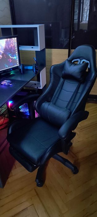 ПОЛНЫЙ ИГРОВОЙ НАБОР! ПК + 2 монитора + RGB периферия + кресло + стол