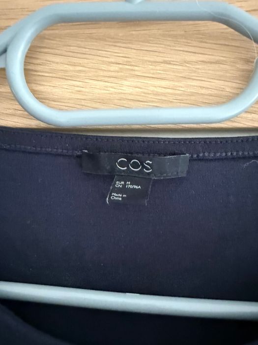 Granatowa bluzka cos