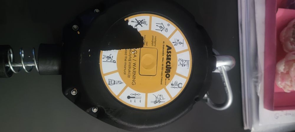 Блокуючий пристрій ASSECURO AUTOBLOK зі сталевим тросом 10м AH310