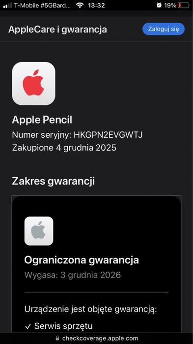 Apple pencil 1 gen