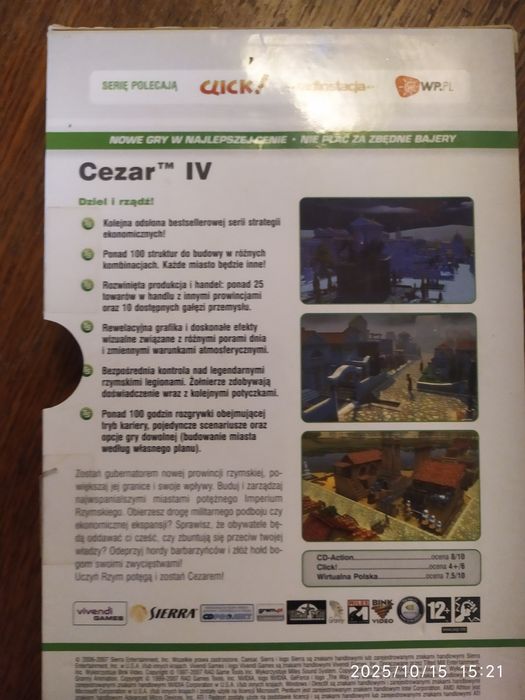 Gra komputerowa PC CD.