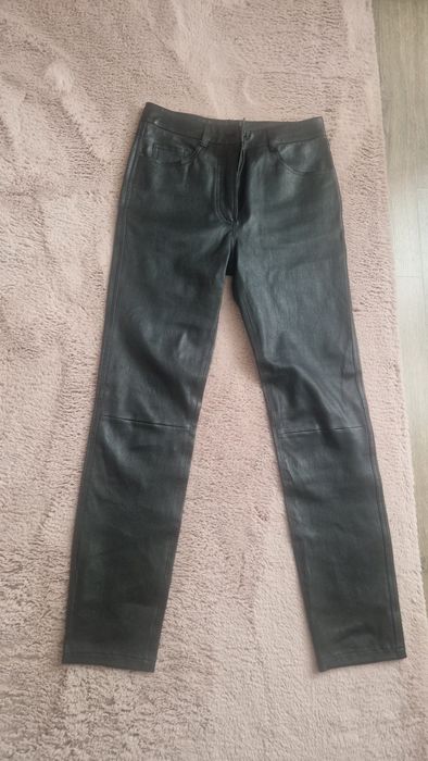 Шкіряні штани нові Massimo Dutti