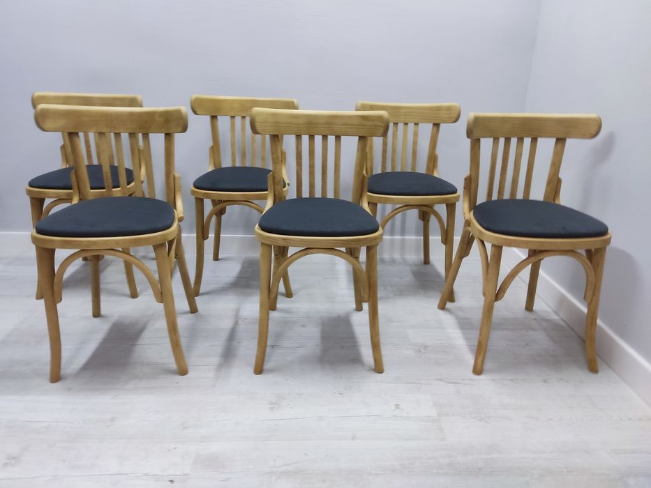 Krzesła Thonet Fameg Radomsko satelitę rustykalne po renowacji