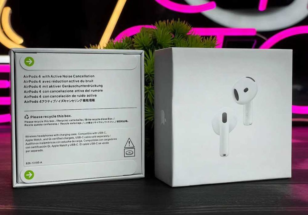 Акція! Навушники с ІОS 16 аірподс 4 Premium Новинка