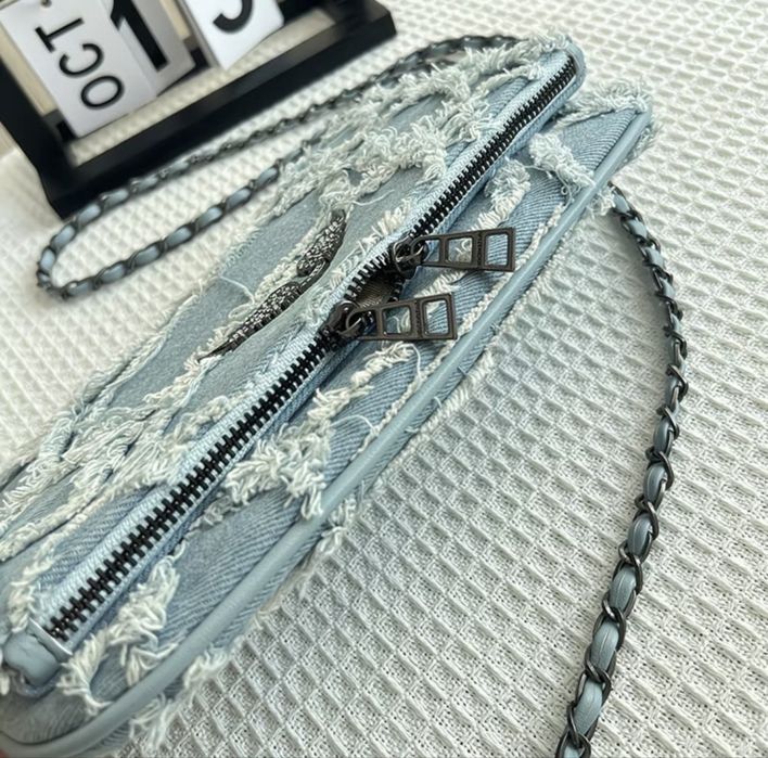Джинсова сумка в стилі Zadig & Voltaire Rock / Денім