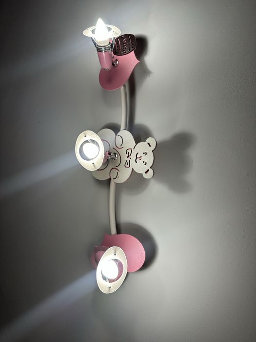 Żyrandol do pokoju dzieciecego misie