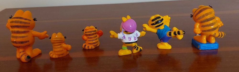 Bonecos PVC Garfield