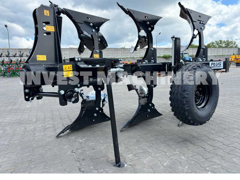 Pług obrotowy zagonowy EURO-MASZ unia nowy GWARANCJA 3 lata