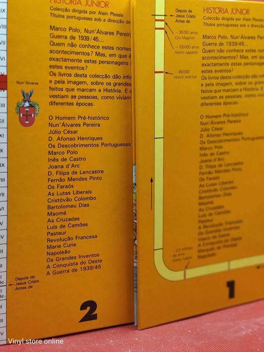 Livro - REF PINF - História Junior Livros 1 e 2