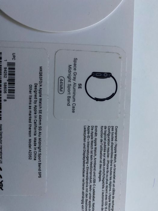 Smartwatch Apple Watch SE 44MM iPhone