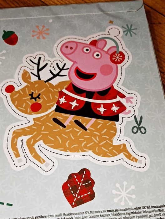 Kalendarz adwentowy Peppa Pig