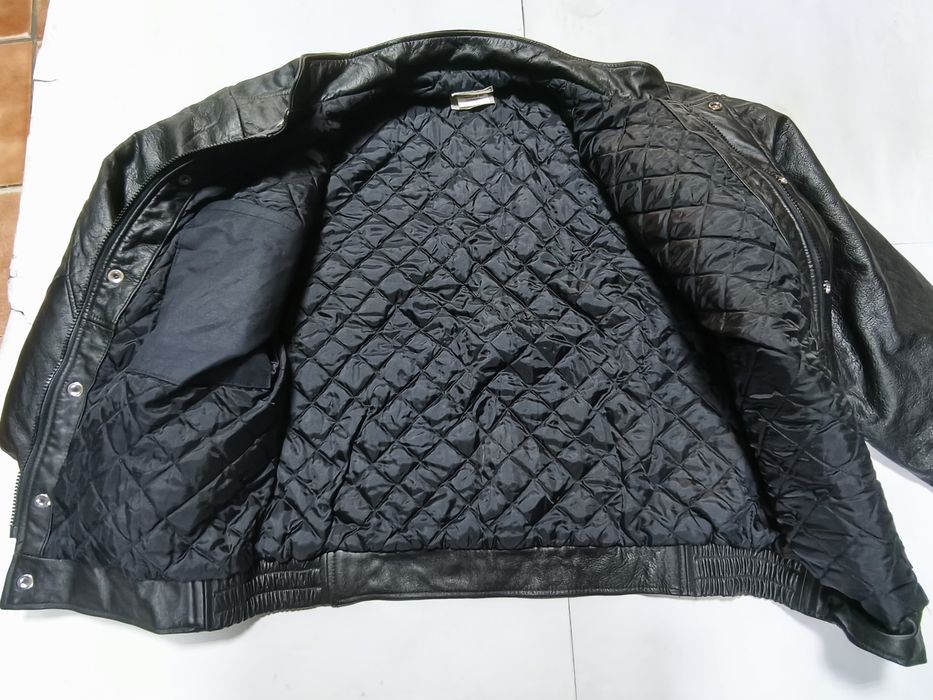 Кожаная куртка SHERWOOD Hockey,винтаж80еCanada 50p, exclusive.