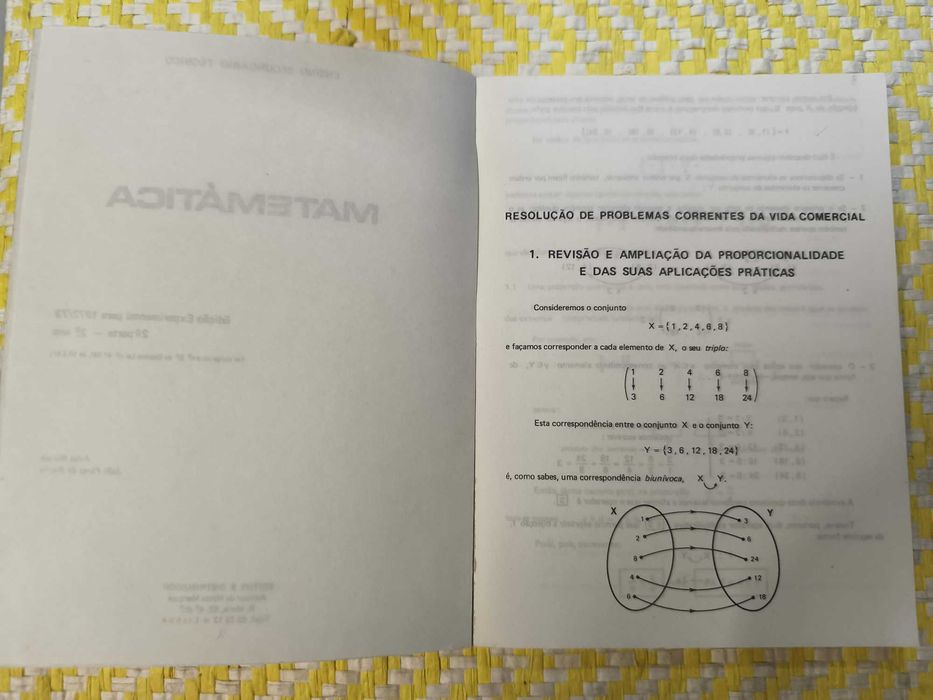 Curso Geral de Administração e Comércio 
Matemática 2º ano