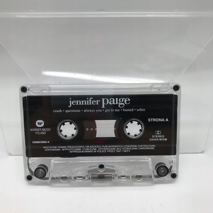 kaseta - jennifer paige - jennifer paige