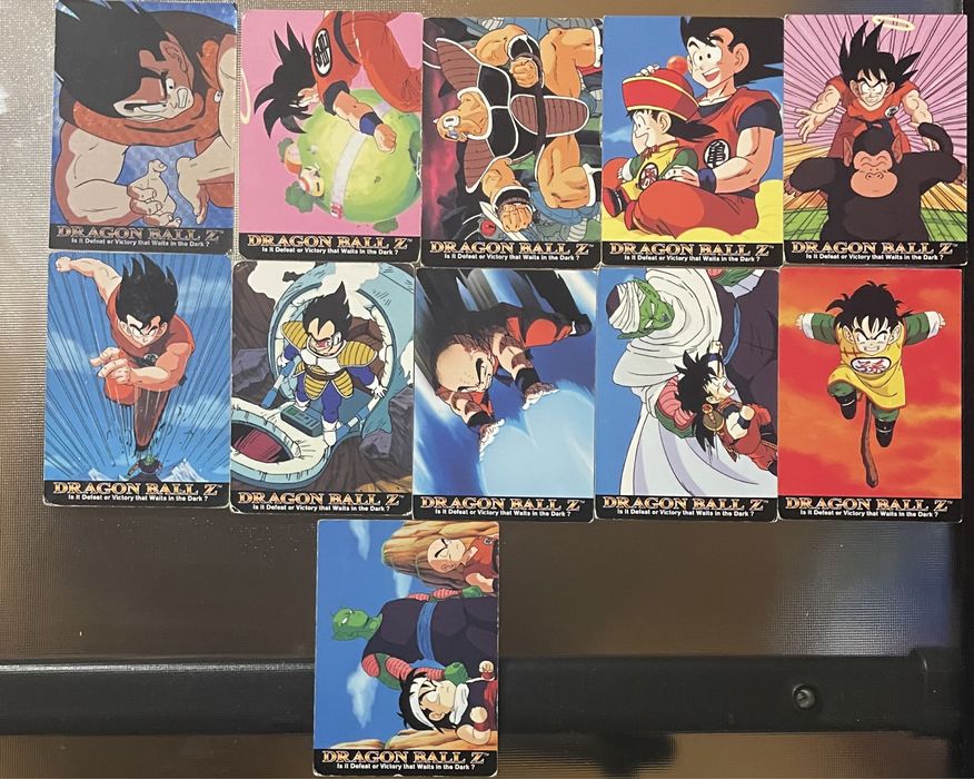 Cartas dragon ball Z e GT