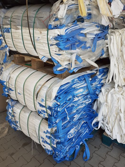 Worki big bag bagi begi mocne z grubą folią na zaliczenie kukurydzy