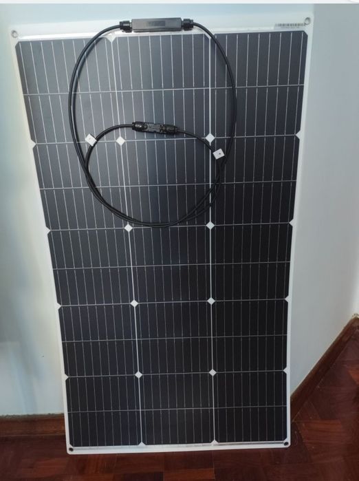 Estação portátil de energia + Painel solar de 100W + Cabo ligação
