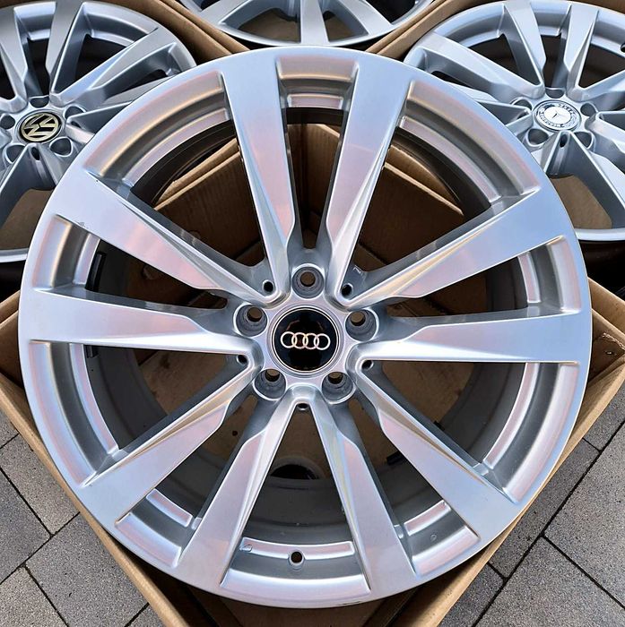 Felgi 19" 5x112 Mercedes OEM Klasa A B C E GLA GLB GLC TPMS Srebrne | #A223