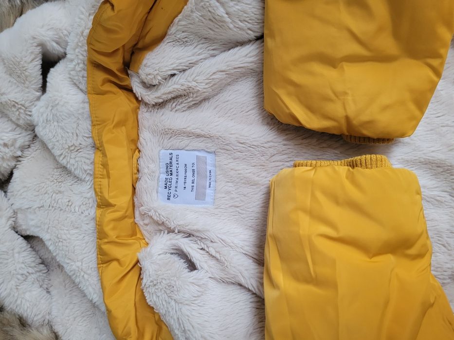 Kurtka dziewczęca parka zimowa primark r. 166