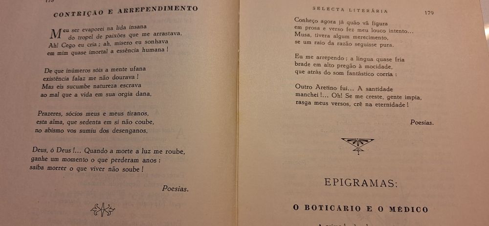 Selecta literária de 1958