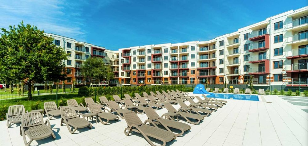 Apartament w Kołobrzegu - Baseny Sauna Siłownia Jacuzzi Parking