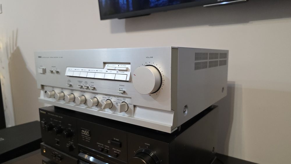 Yamaha AX-900, AX900. Sebrna. Ideał dźwięku i detalu.