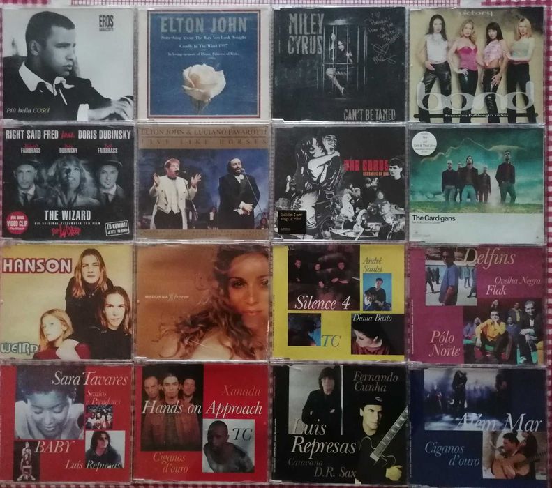 Lote + de 80 CD's música originais em excelente estado
