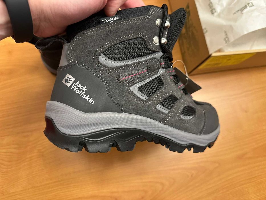 Jack Wolfskin Damskie Buty Outdoorowe Vojo 3 Texapore Mid W Dark Steel