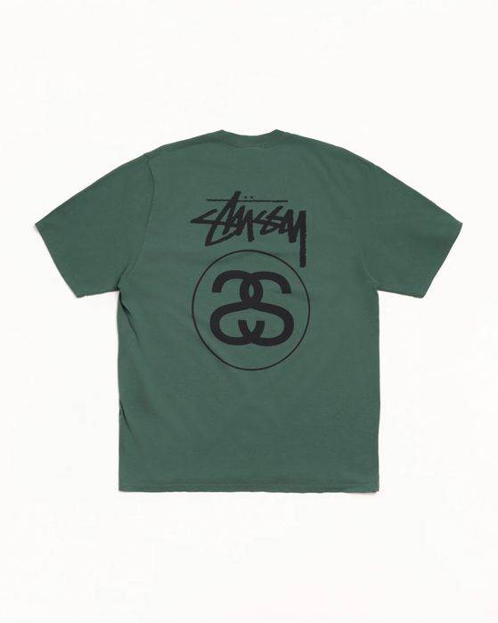 Оригінальна футболка Stüssy Stock Link Tee • Pine • L
