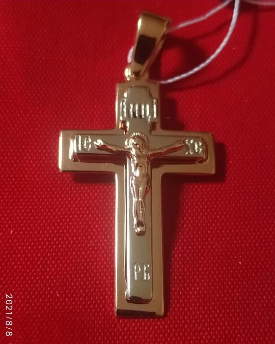 Шикарний хрест 3.1 г- золото 585 проба