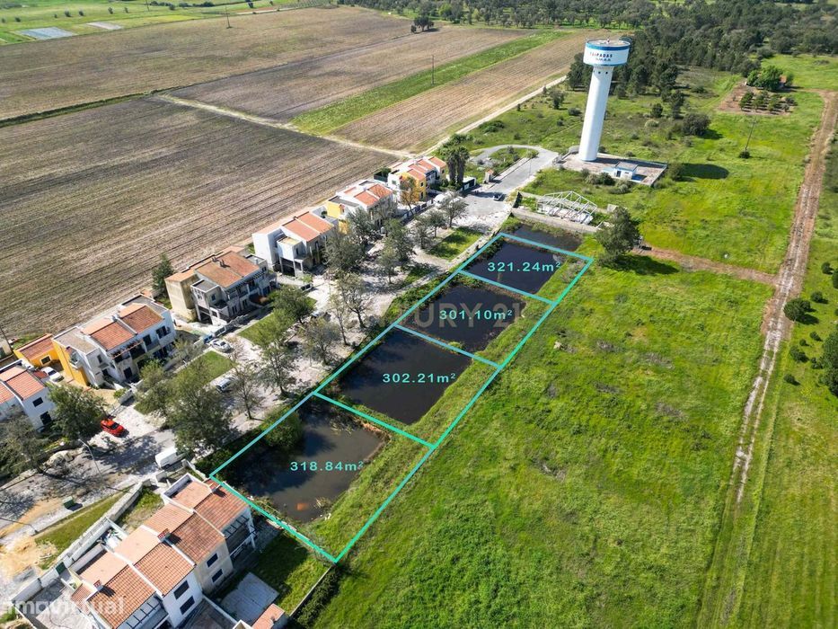 Lote terreno urbano para construção Moradia — Pegões, Setúbal