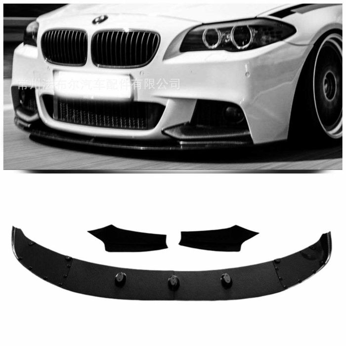 Сплиттер BMW 5 Series F10 диффузор спойлер сплиттер губа пороги обвес зеркала сплiтер