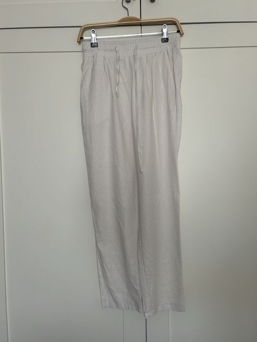 Linen pants in natural color, size S/M, from the brand Xicalirica64552451405825120