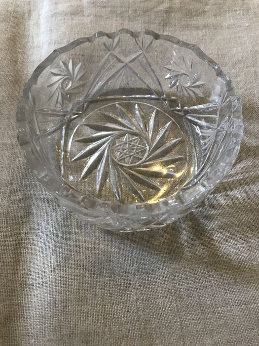 Kryształowa miseczka/ popielniczka