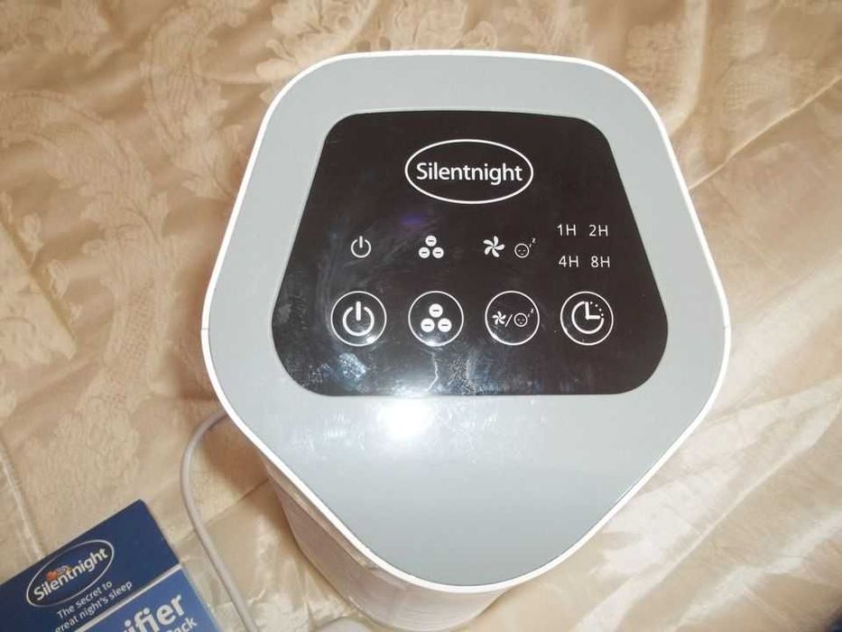 purificador de ar Silentnight com HEPA e filtros de carbono alergias