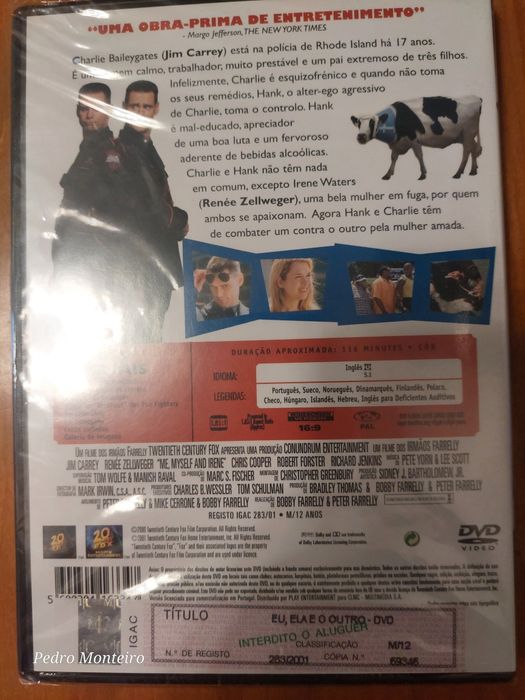 Dvd - Ela Eu E O  Outro Novo Selado