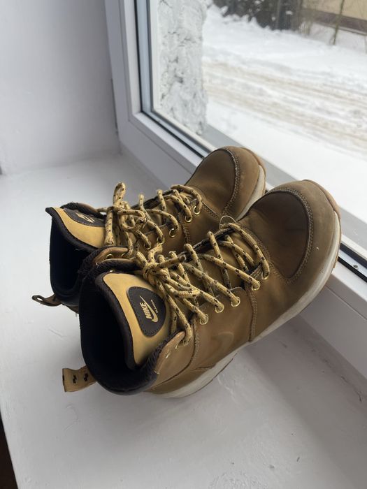 Buty Nike manoa leather brązowe