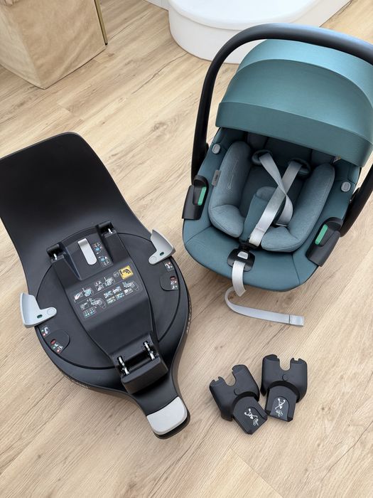 Maxi-Cosi Pebble 360º 0+ Essential Green + isofix