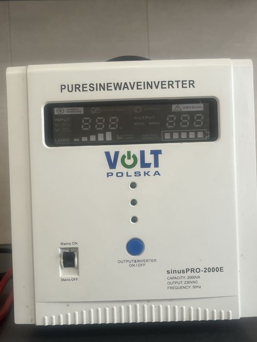 Інвертор VOLT POLSKA Sinus PRO-2000 E