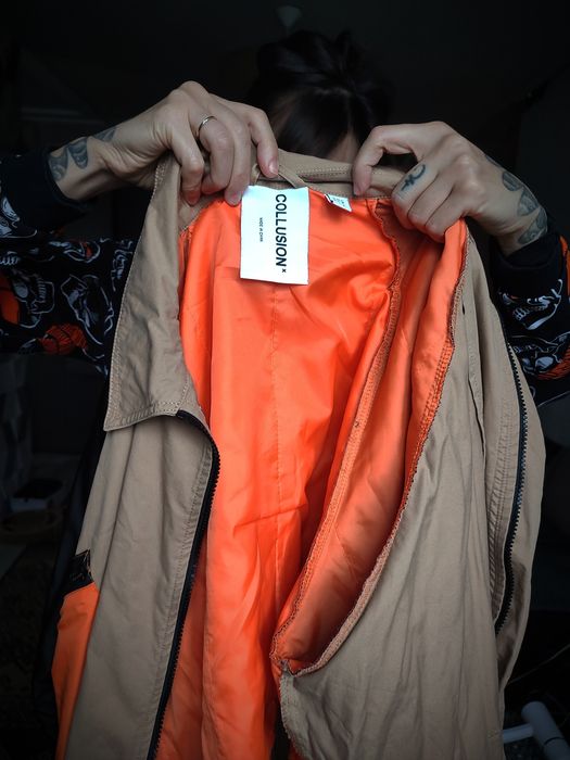 Тренч Collusion утеплений