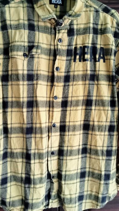 koszula w kratę flanela HERA  S/M