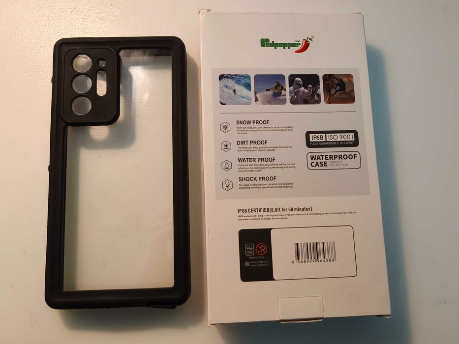 Capa à prova de água para samsung Note 20 ultra 5G